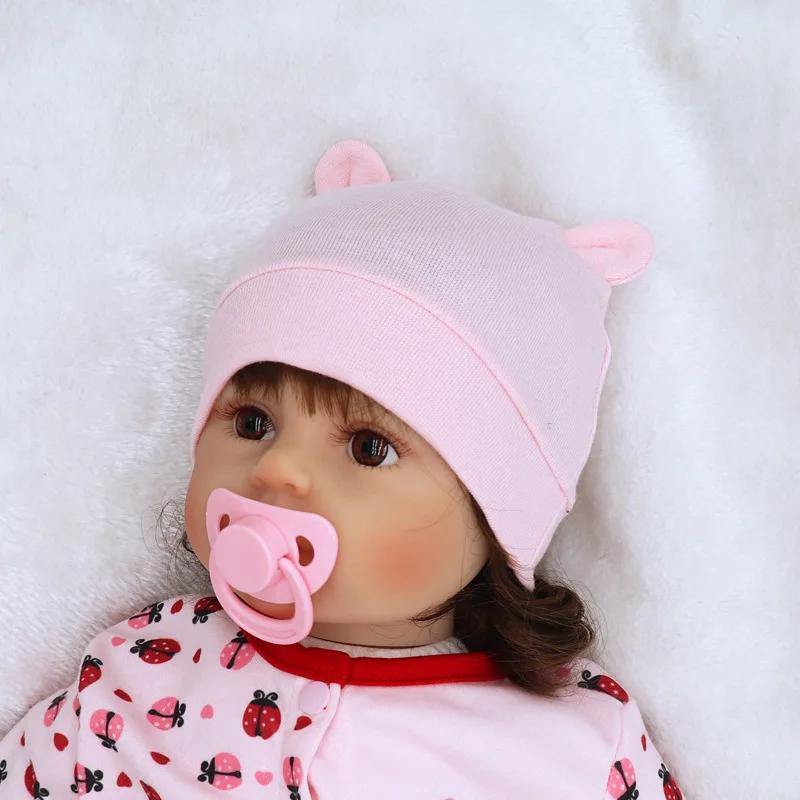 New Baby Hat For Boy Girl Fashion Ears Bonnet Cute Pography Props Hats Newborn Beanie Kids Outdoor Warm Knitted Beanie Cap