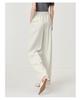 Jiuzi Anna Kou Lazy Relaxation Elastic Waist Loose Wide Leg Pants Women's 2025 Summer New Style