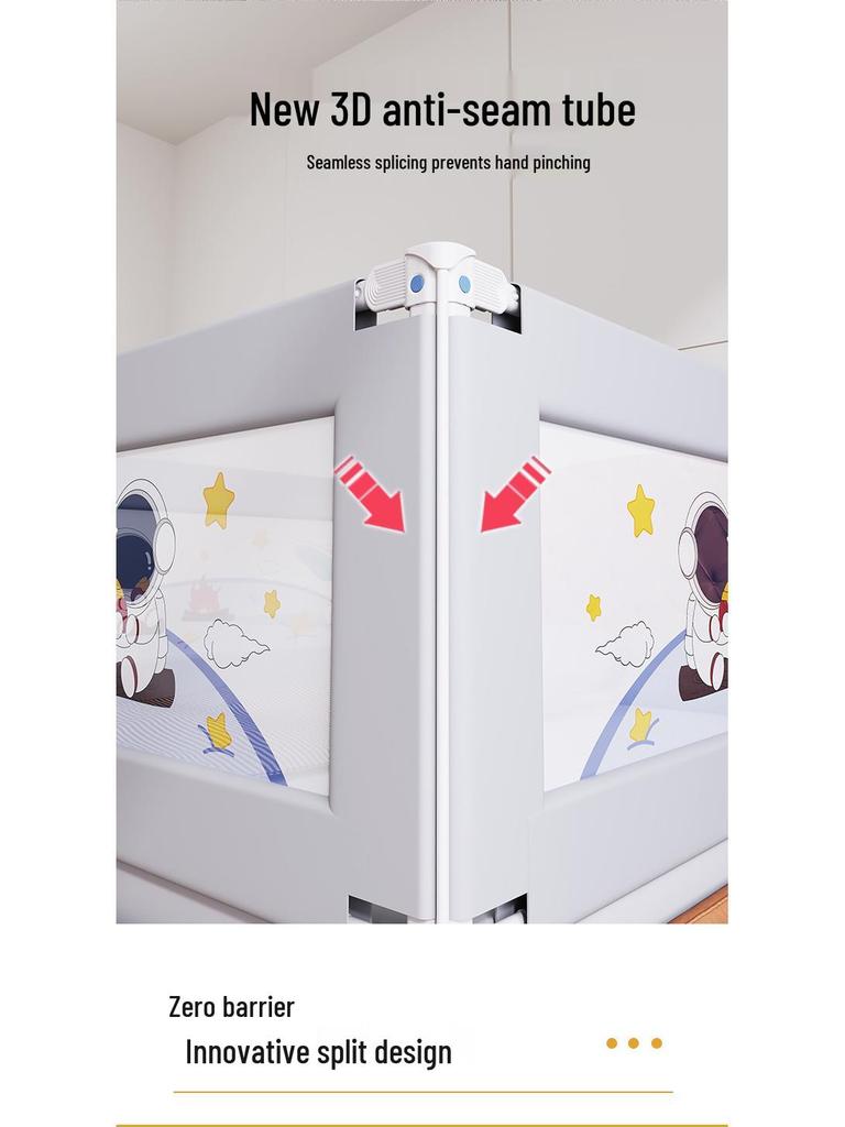 Universal Bedside Baby Guardrail - Adjustable Anti-Fall Protection Fence