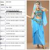 Adult Indian Belly Dance Costume & Skirt Set for Xinjiang Ethnic Dance Performance