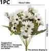 1/3pcs Silk Artificial Flower Daisy Christmas Wedding Bridalbouquet Home Vase Outdoor Garden Bonsai Festival DIY Gift Decoration