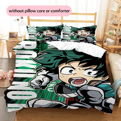 My Hero Academia Character Duvet Cover & Pillowcases, MHA Fan Bedroom Bedding, Perfect Gift.chl