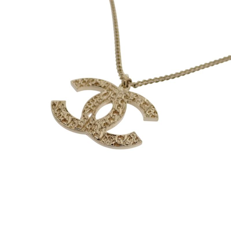 CHANEL  A64826 X01060 Necklace gold metal Women