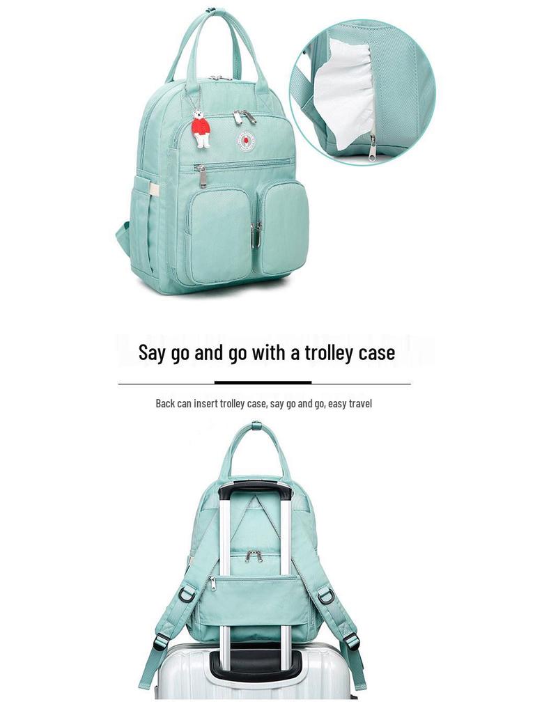 Sun Earth&U Mummy&Baby Dual Backpack: Lightweight, Multifunctional, Large-Capacity for On-the-Go