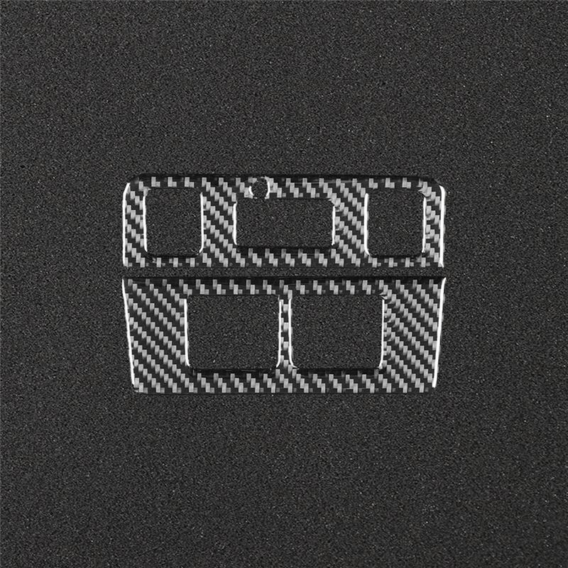 L10A Carbon Fiber Headlight Switch Cover Trim For Subaru Impreza 2012-2016 XV Crosstrek 2013-2017 Accessories