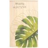 Arie Partition 110cm Wide X 180cm Privacy Room Monstera Curtain, Green, (approx.) Long, Window, Entryway, Screen, Divider,