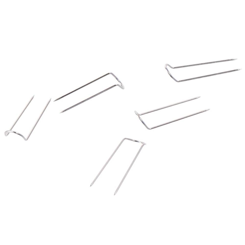 100Pcs Silver Floral Pins Stainless Steel Upholstery Pins Boxes of Pins Craft Pins  For Women