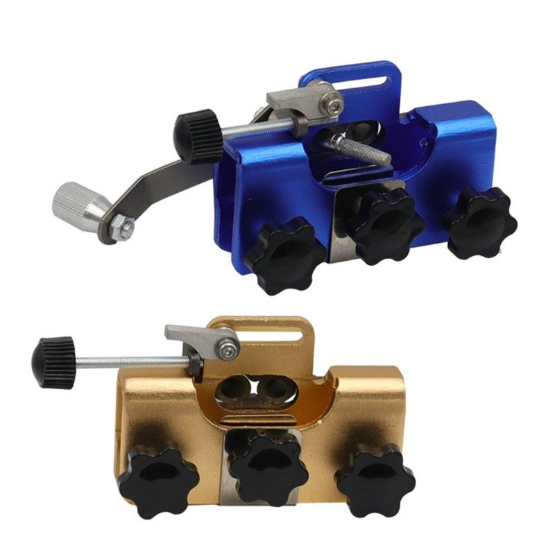 Portable Household Electric ChainSaw Sharpener Hand-Crank Chain Grinder Chain Clip Sharpening Tool for Chainsaws