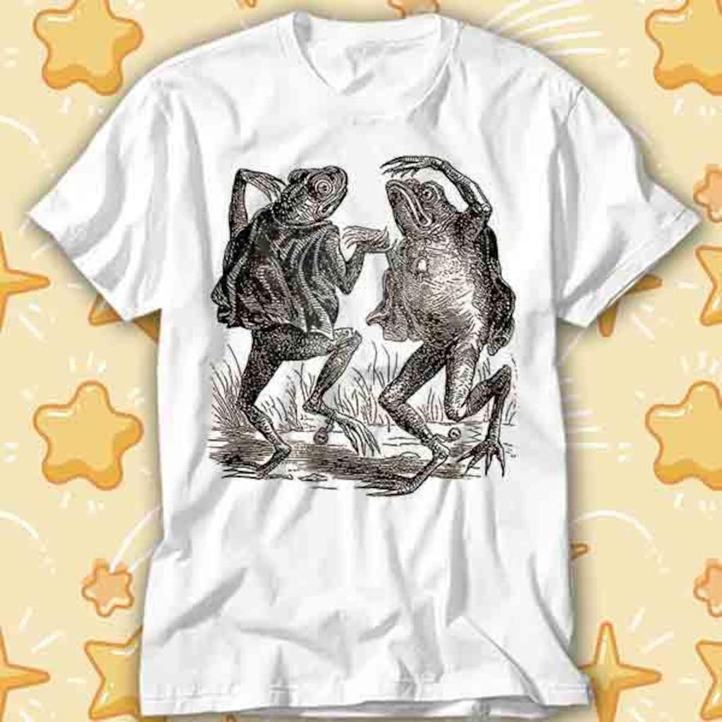 Dancing Frog Toad Demons Withells Japanese T-Shirt 508