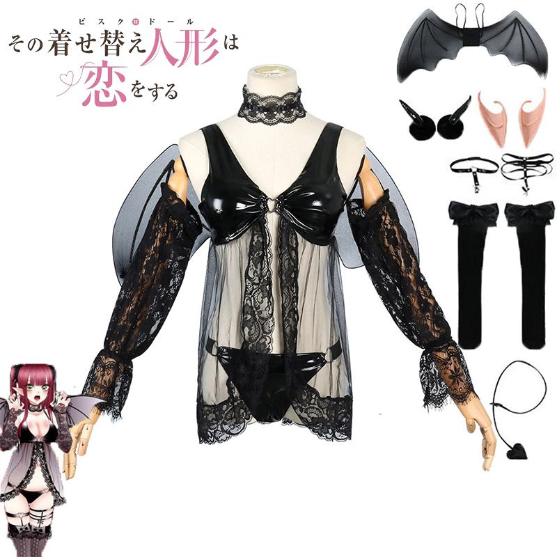 

Милый Наряд Мой Китагава Марин Маленький Дьяволенок Косплей Костюм Наряд Подарок Фанат M