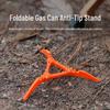 ISE MOUNT Portable Folding Tripod Gas Can Holder for Outdoor Use