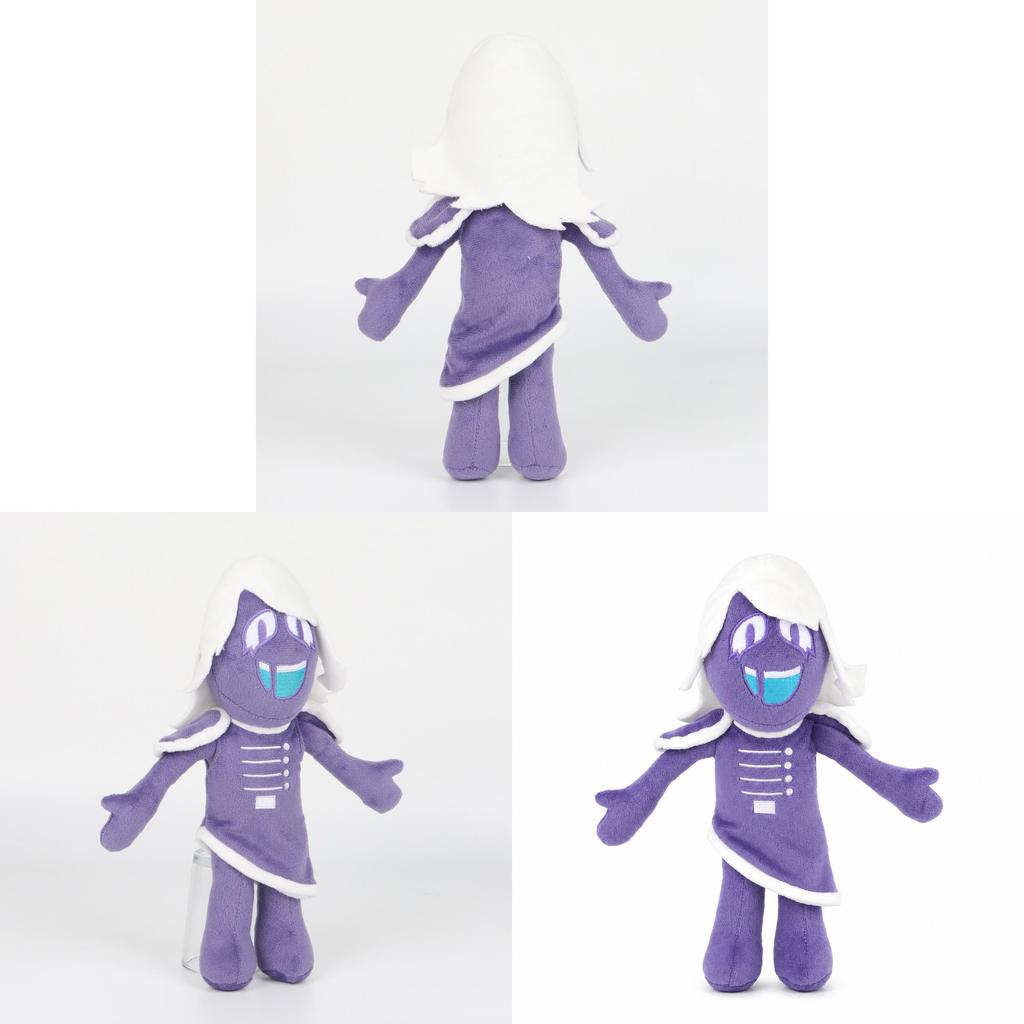 Peluche Rouxls Kaard di Deltarune in Tessuto a Pelo Corto per Fan e Collezionisti