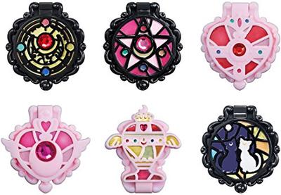 Sailor Moon Buntglass-Set mit 6