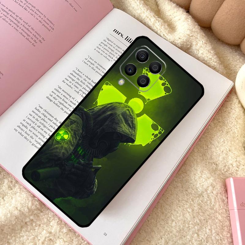 Nuclear Radiation Emblem Case For Samsung Galaxy M12 M14 M11 M13 M15 M06 M16 M36 M56 M31 M53 M32 M52 M35 M55 M34 M54