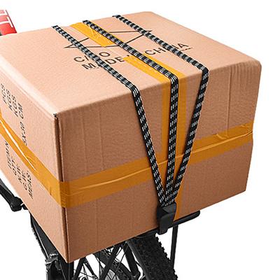 Bicycle Luggage Rope Strong Toughness Thicken Good Elasticity Wide 3-in-1 Bike Luggage Strap for Travel