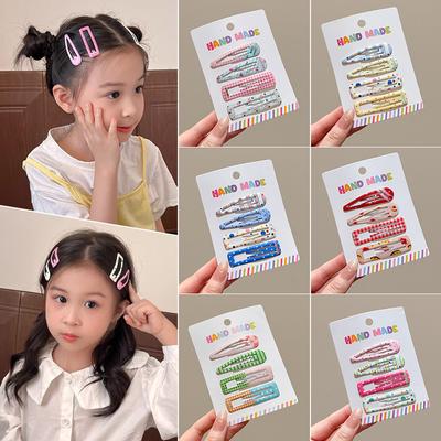 Presilhas de Cabelo para Bebê Fofas, Estilosas, Simples, Versáteis, Presilhas de Franja para Menina, Presilhas de Cabelo Coloridas