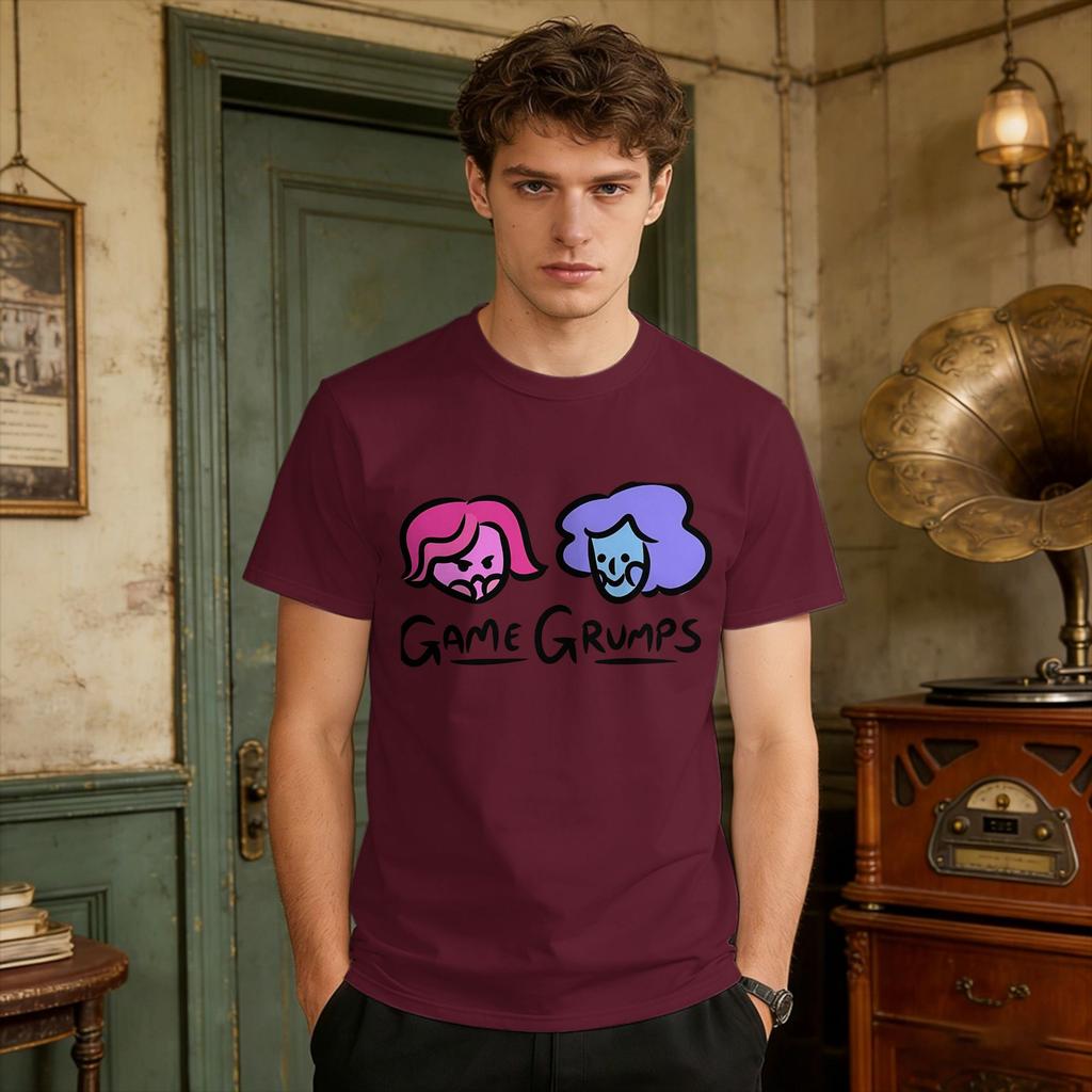Unisexs T Shirt Game Grumps T Shirts Harajuku Summer Tees Y2k Basic Cotton Clothing Plus Size 6xl