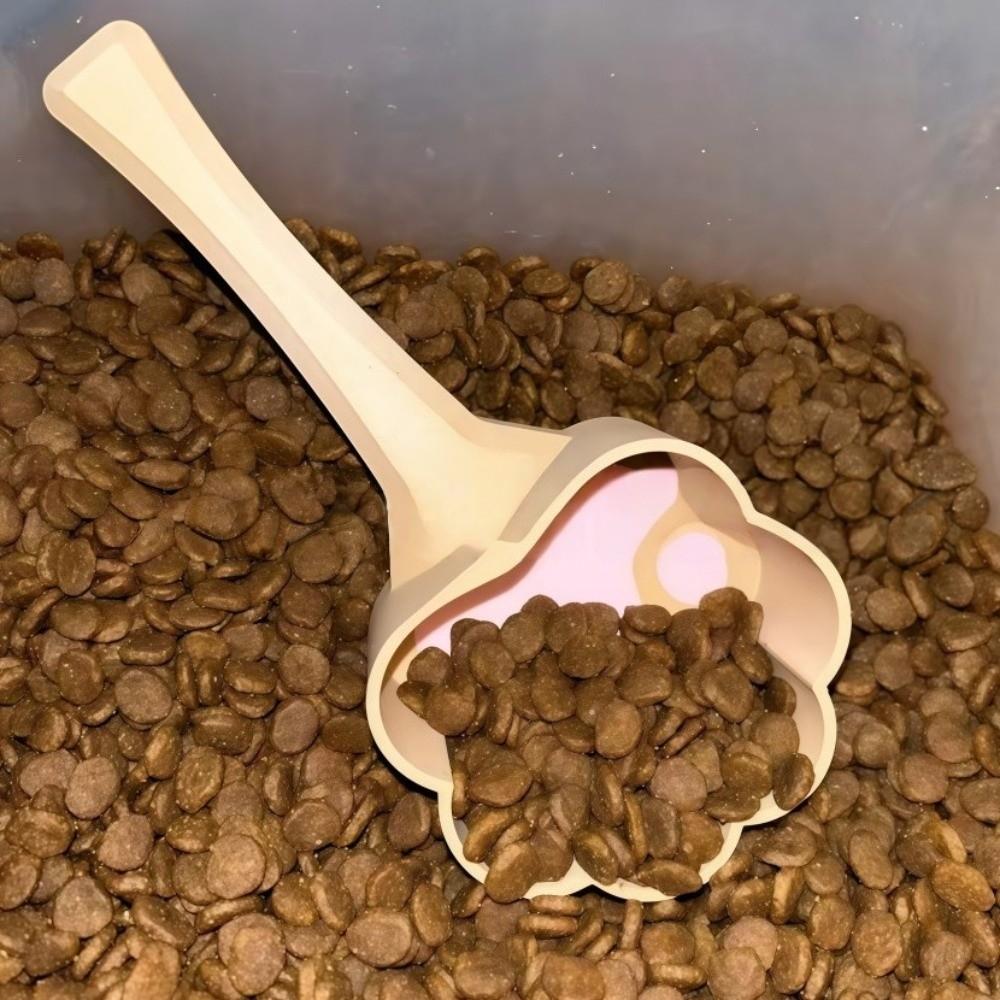 Large Capacity Pet Feeding Shovel Cat Claw Shape Cat Litter Scoop Pet Dry Food Spoon Scooping