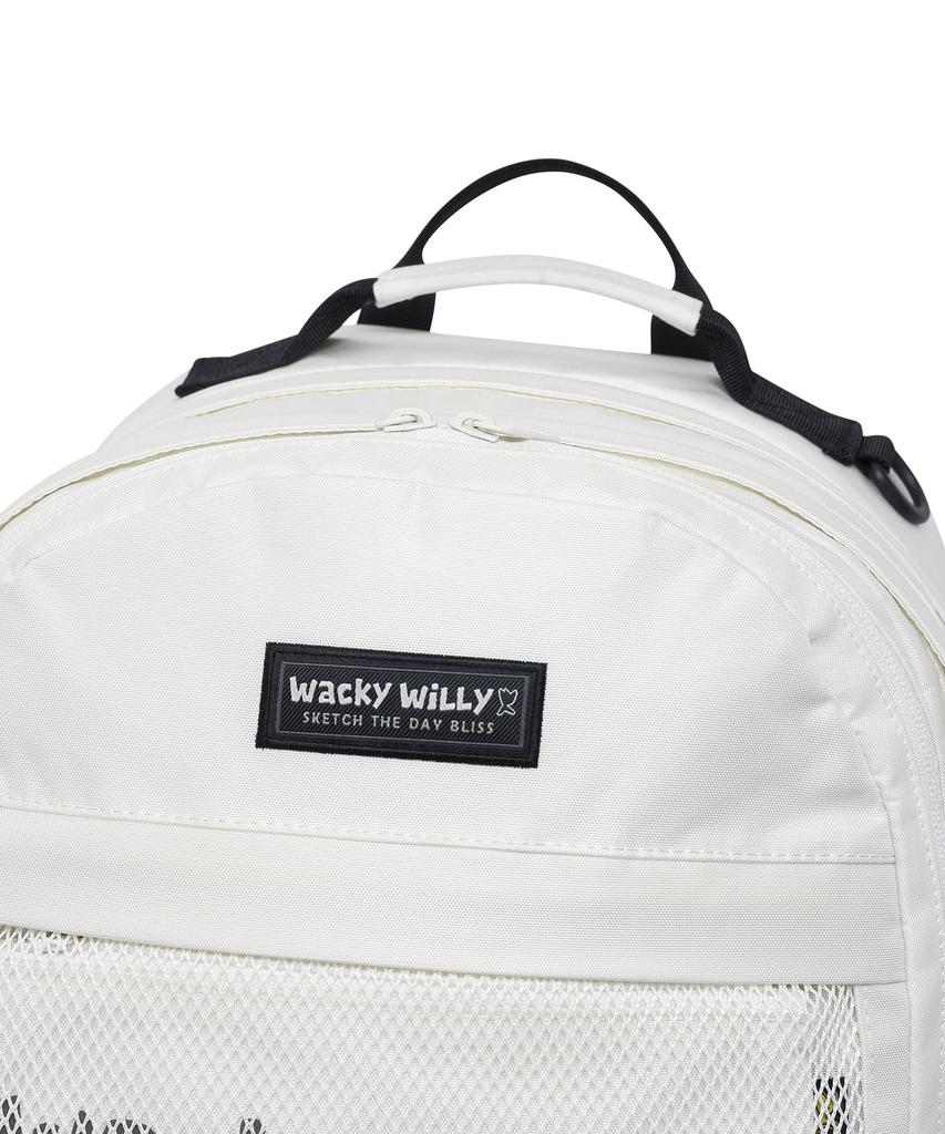 Wacky Willy [26Ss] Flight V2 Backpack 33L Ivory