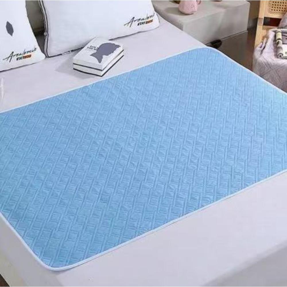 Waterproof Washable Incontinence Bed Pad, Large Size Anti-Side Leakage Care Mat for Adults Elderly Menstrual Student Dormitory