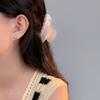 Simple Ring Pearl Women's French High-end Elegant Temperament Versatile Earrings