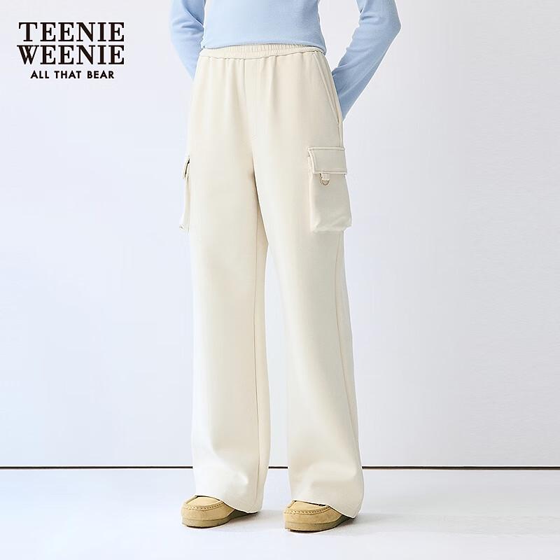 Teenie Weenie Women's Autumn Casual Cargo Sweatpants