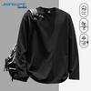 Jeanswest Men's Pure Cotton Long-Sleeve T-Shirt