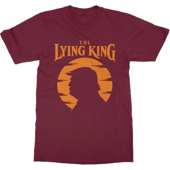 The Lying King Political Satire Graphic Unisex T-Shirt