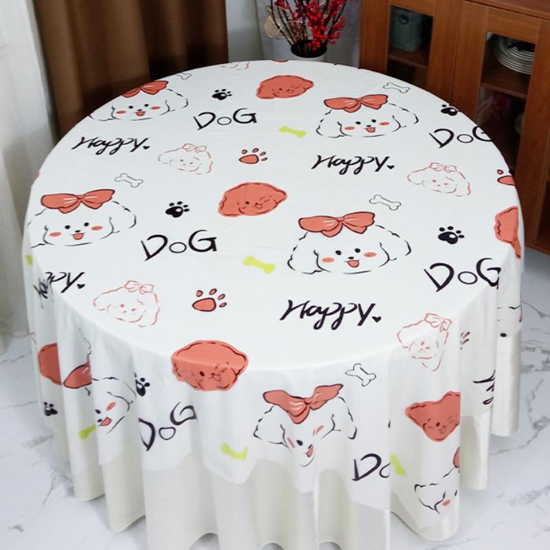 

Одноразовая Минималистичная Скатерть Круглый Стол Милая Домашняя Пластиковая С Принтом Скатерть Утолщенная Мультяшная Квадратный Стол Скатерть
