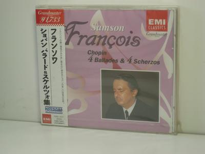 CD FRANÇOIS (SANSON); CHOPIN - Chopin: Ballads & Scherzos TOCE3254 Japan ObiClassical Used