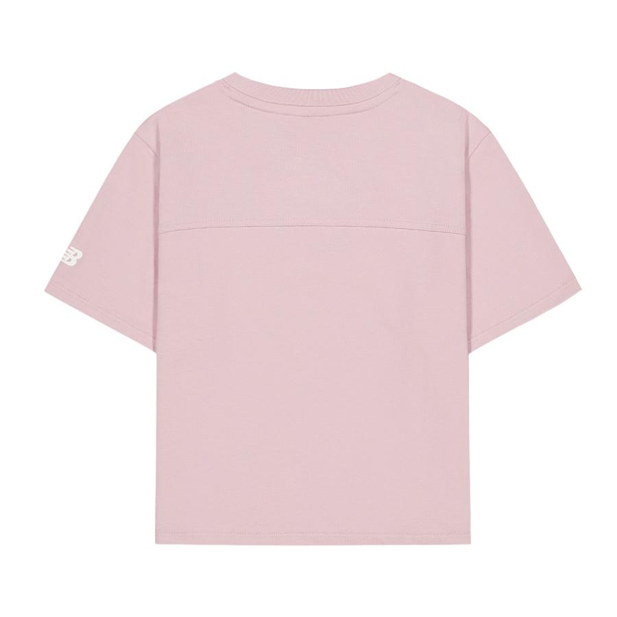 New Balance Drop Shoulder Sleeve T Shirt Women's Pink NEF22092-VIO