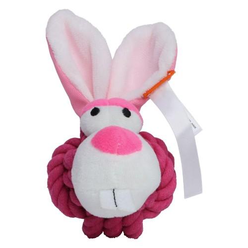 Mbw MiniFeet Rabbit Rope Dog Toy