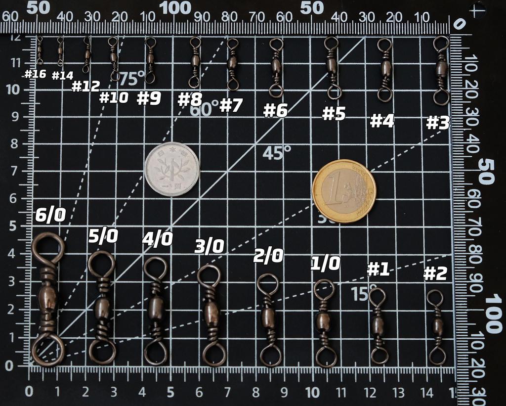 Piscorush Barrel Value for Salt and Freshwater Lure Line Fishing with Pack of Swivel, Pack, Corrosion-Resistant, Fishing, Swivels, Connectors, Tackle,