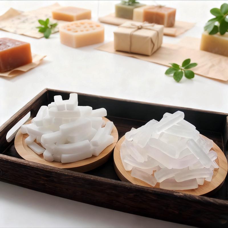 Natural Coconut Milk Oil Soap Base 250g - DIY Handmade Essential Oil Soap for Face & Bath