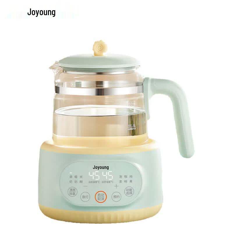 Joyoung 1.2L Glass Baby Formula Kettle with 72-Hour Temp Control CN plug (adapter included)