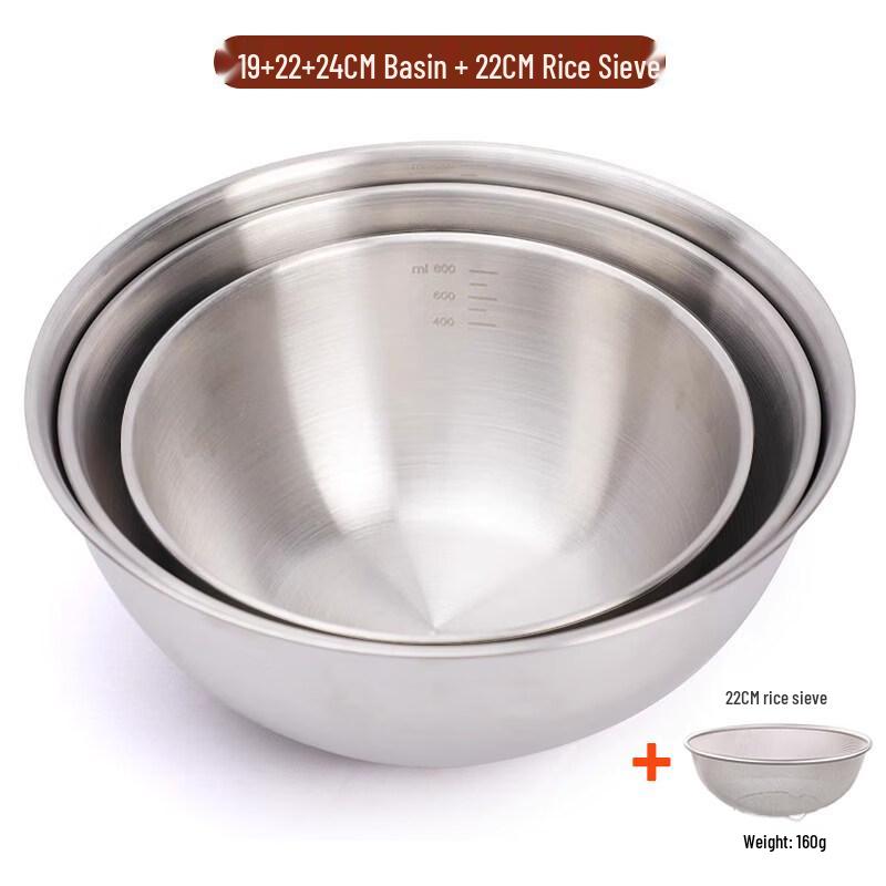 ZISIZ 316 Stainless Steel Food Basin