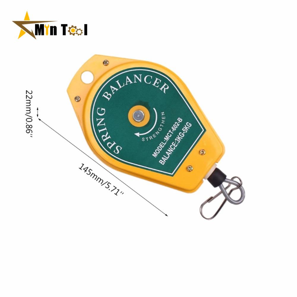 Retractable Spring Balancer Screwdriver Hanging Torque Wrench Hanger Wire Rope Holder Ergonomic Balance Box Measure Hand Tool