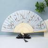 Er Qing Ancient Chinese Hanfu Dance Fan: Portable Silk Fan for Women