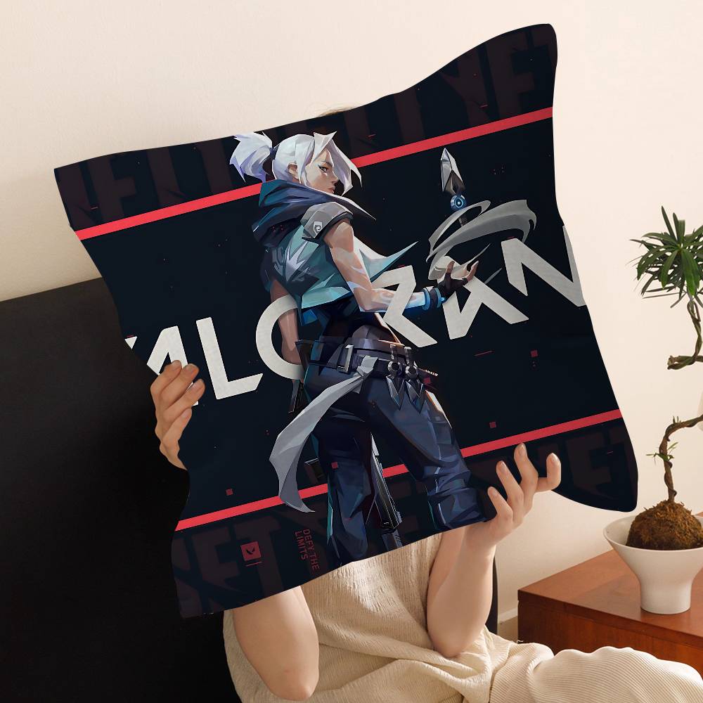 Hot Games V-Valorants Pillow Cover Design Cushion Cover Decor Holiday Decorati