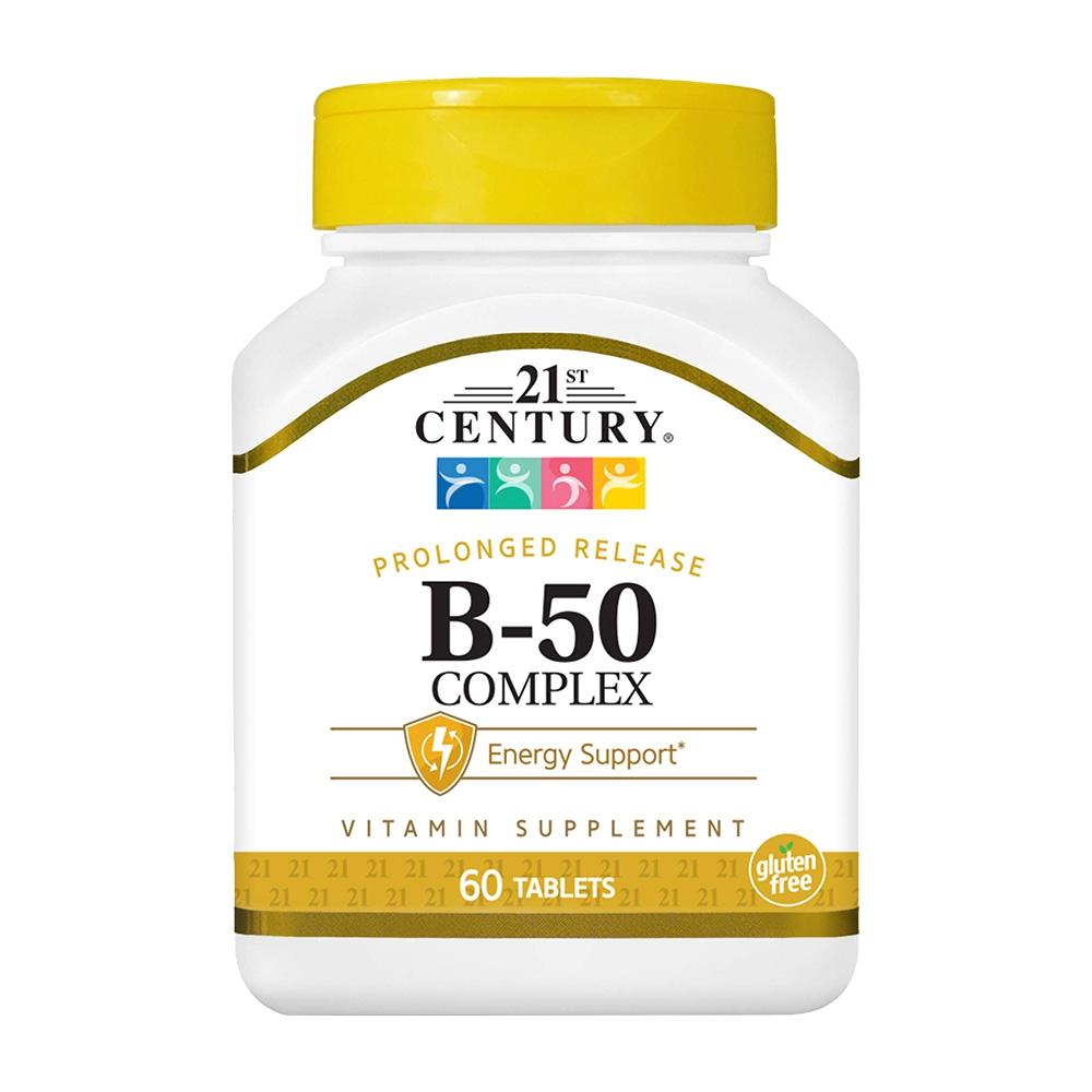 

Prolonged Release Vitamin B-50 Complex, 60 Tablets