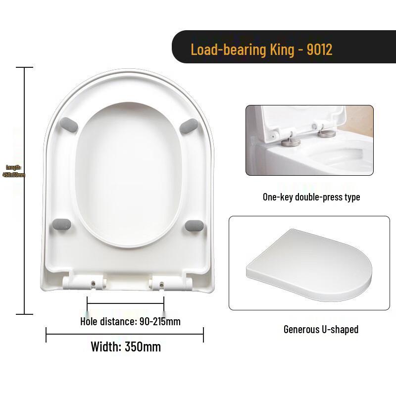 

Xuanyong Soft-Close Quick-Release PP Toilet Seat