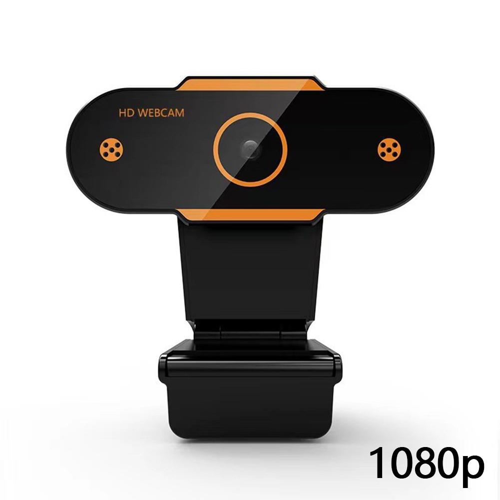 4K-480P HD Webcam Camera Auto Focus Webcam CMOS USB Computer PC Camera with Mic for Video Calling Network Teaching Office Meeting