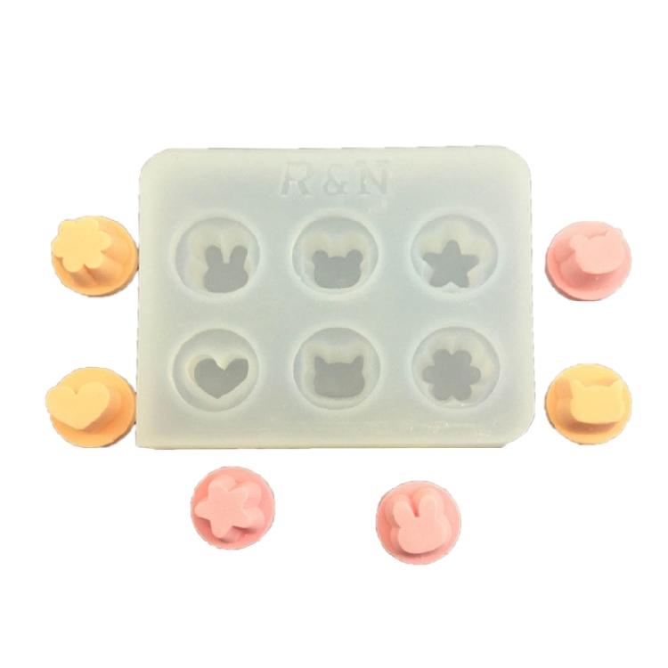 Silicone Handmade Handicrafts Molds DIY Jelly Cake Decors Fondant Puddings Molds