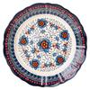 Posey Flower Hand Painted Underglaze Color Household Ceramic Dish Set Noodle Soup Large Bowl Spoon