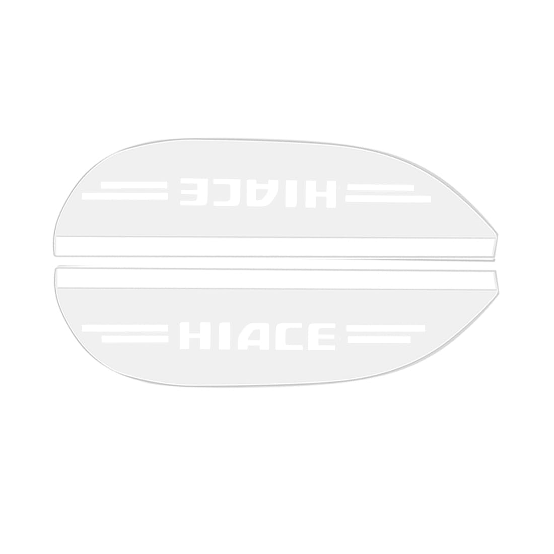 

HIACE Dedicated Door Mirror Visor, For Cars, With Exclusive Logo For Rain, Side Mirror Hiace exclusive