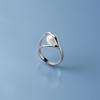 Kuma Sterling Silver 925 Freshwater Pearl Ring KMSR006111PF Japanese Size 11 [Official] [Vendome Aoyama] [Kengo + MA,YU] [Kengo Kuma]