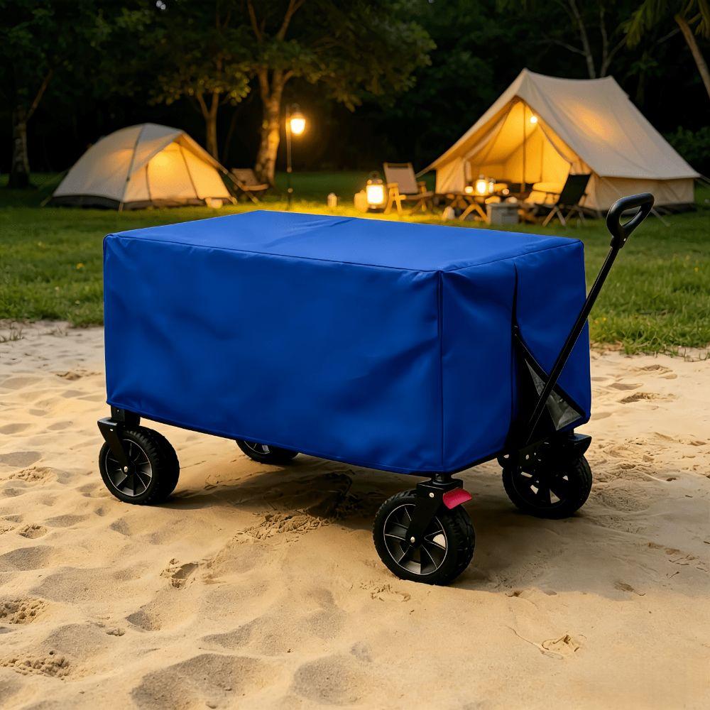 Rectangle Wagon Protective Cover Oxford Cloth Folding Cart Cover Durable Trolley Cover Fishing