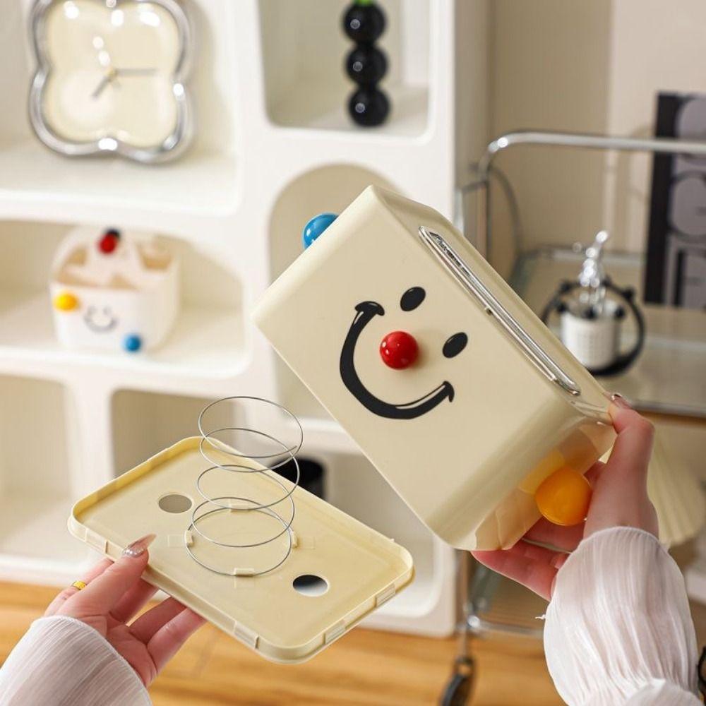 Creative Paper Holder Plastic Tissue Case Cover Gift Clown Tissue Box  Bathroom