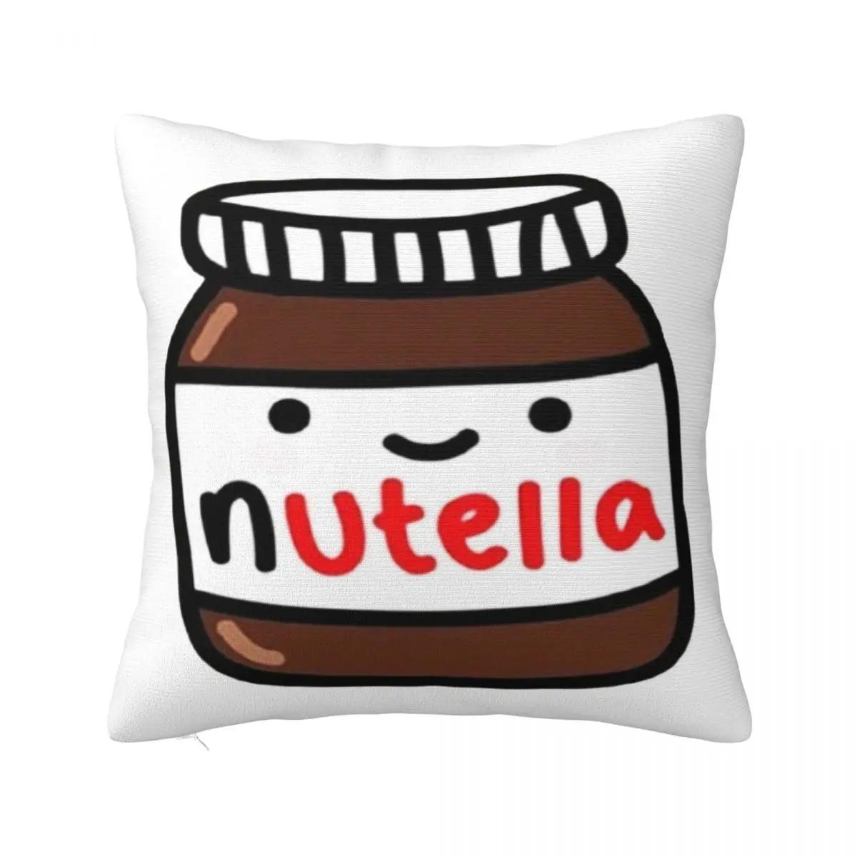 

nutella Throw Pillow christmas cushions covers Cushions For Decorative Sofa 12x12Inch