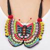 Handmade Clay Butterfly Necklace Earring Set